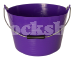 FLEXIBLE GORILLA BUCKET PURPLE 22L