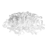 SILICONE BANDS WHITE 500PK