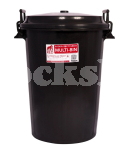 RED GORILLA® 100L MULTI-BIN 100% RECYCLED BLACK PLASTIC